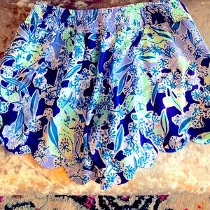 Lilly Pulitzer Scalloped Shorts